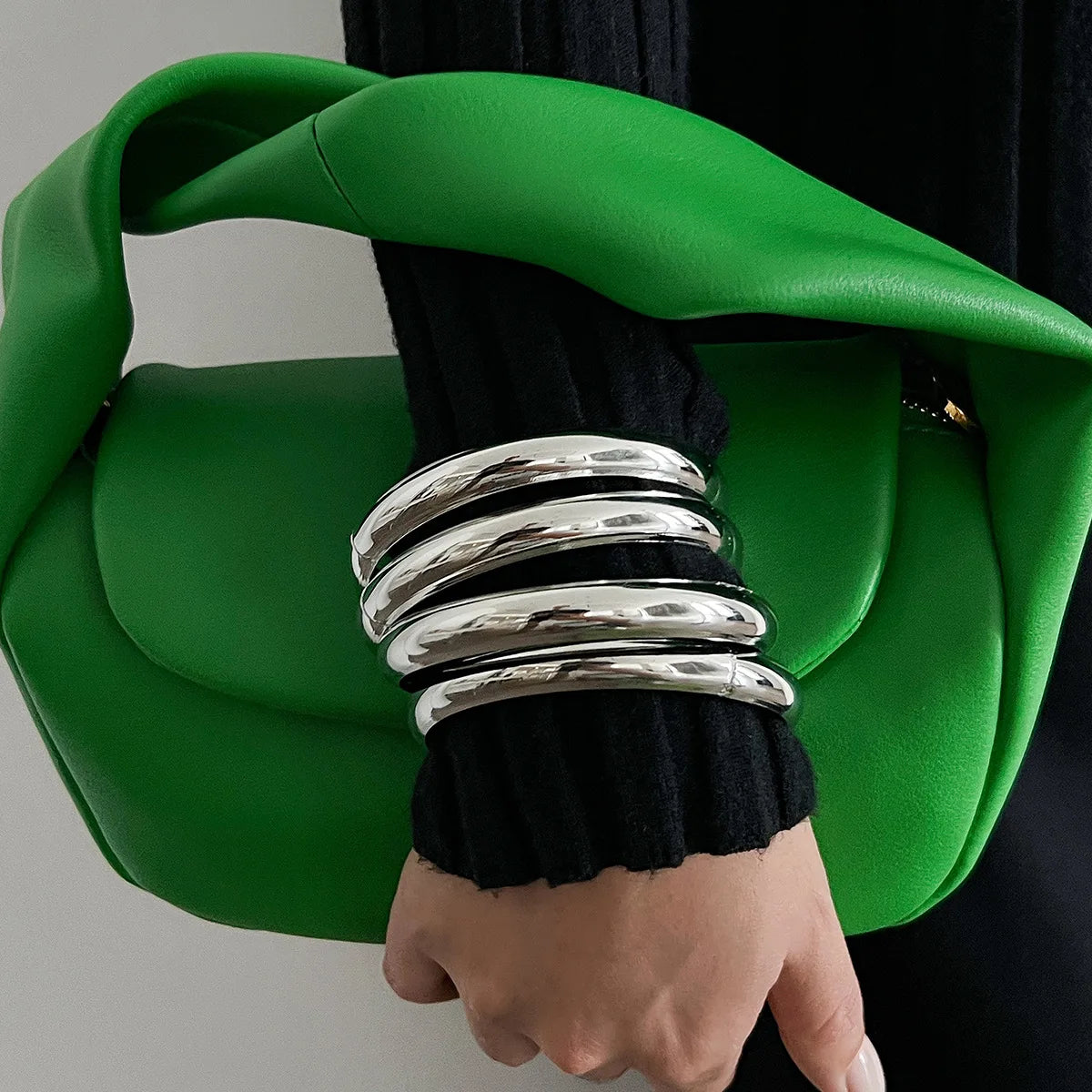 Set de bracelets acier inoxydable – Unisexe & audacieux