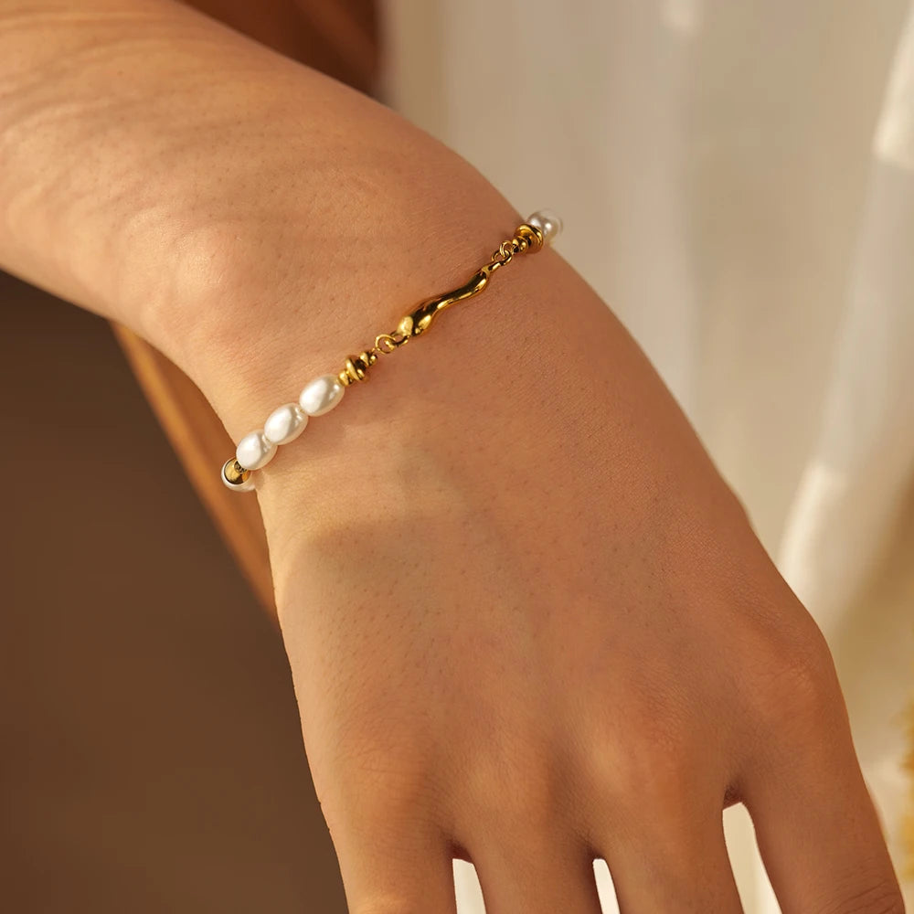 Bracelet goutte d’eau – Brillance estivale assurée