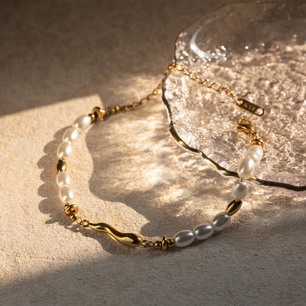 Bracelet goutte d’eau – Brillance estivale assurée