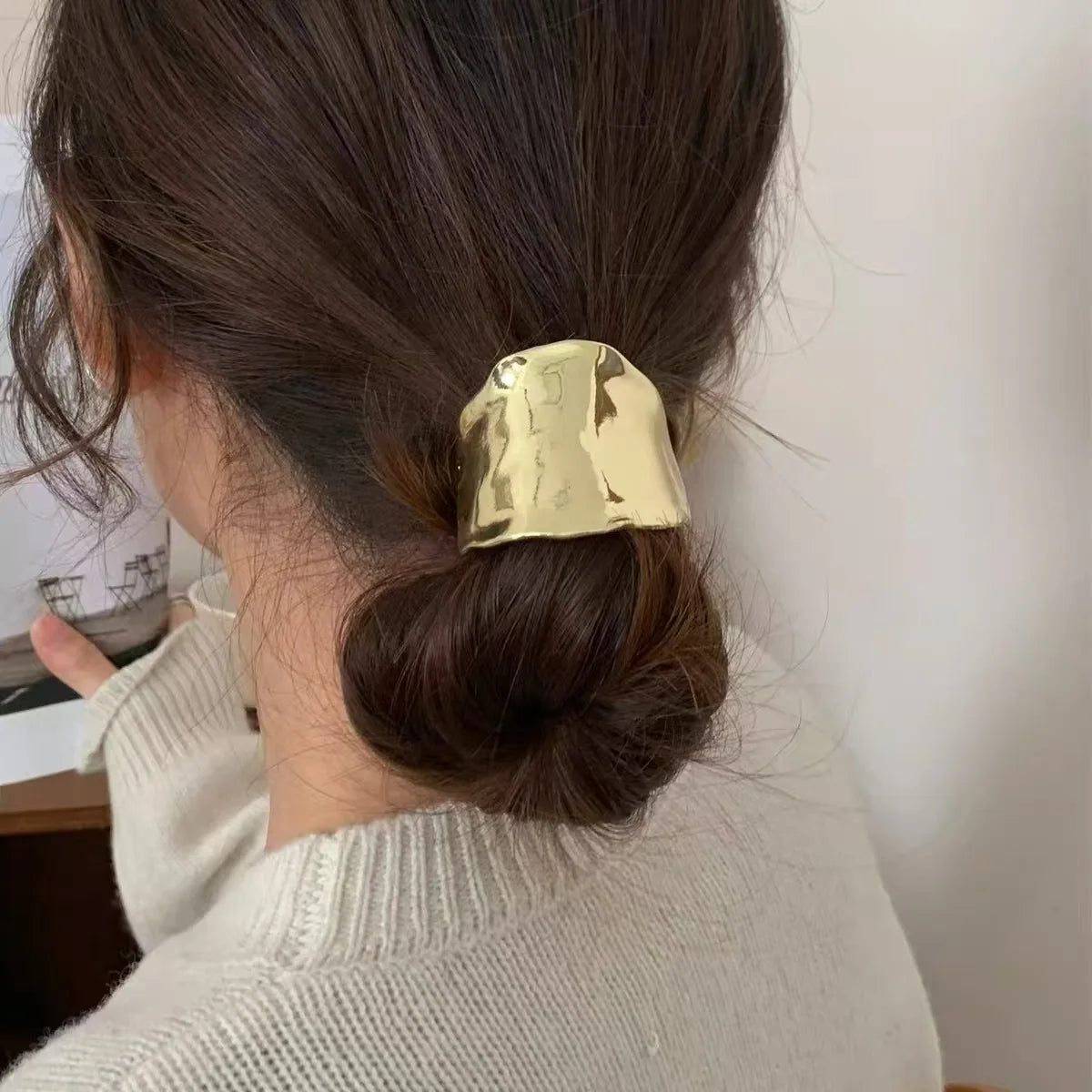 Épingle à cheveux métal irrégulier