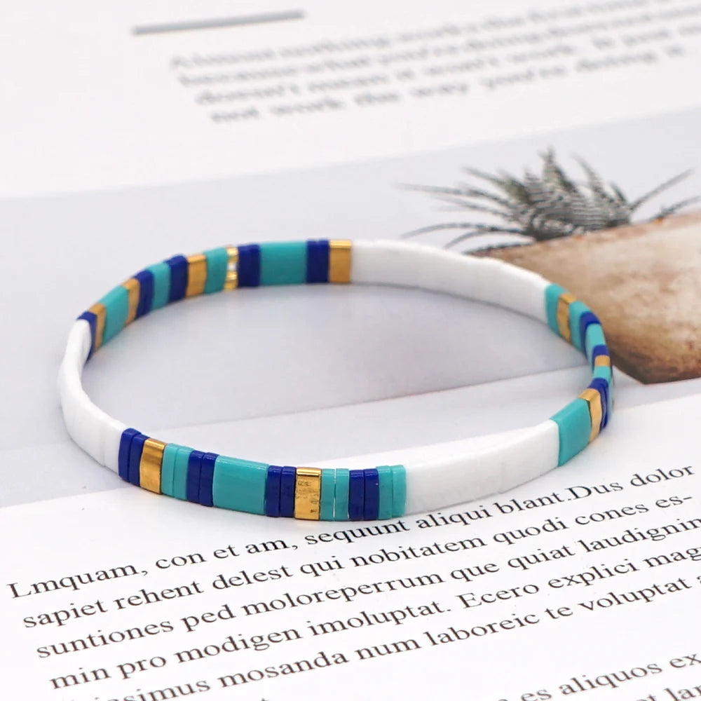 Bracelets Tila Go2boho en perles Miyuki – Style Bohème Coloré
