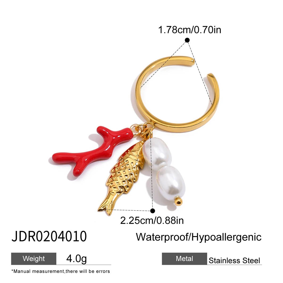 Bague torsadée plaquée or – L’épure twistée