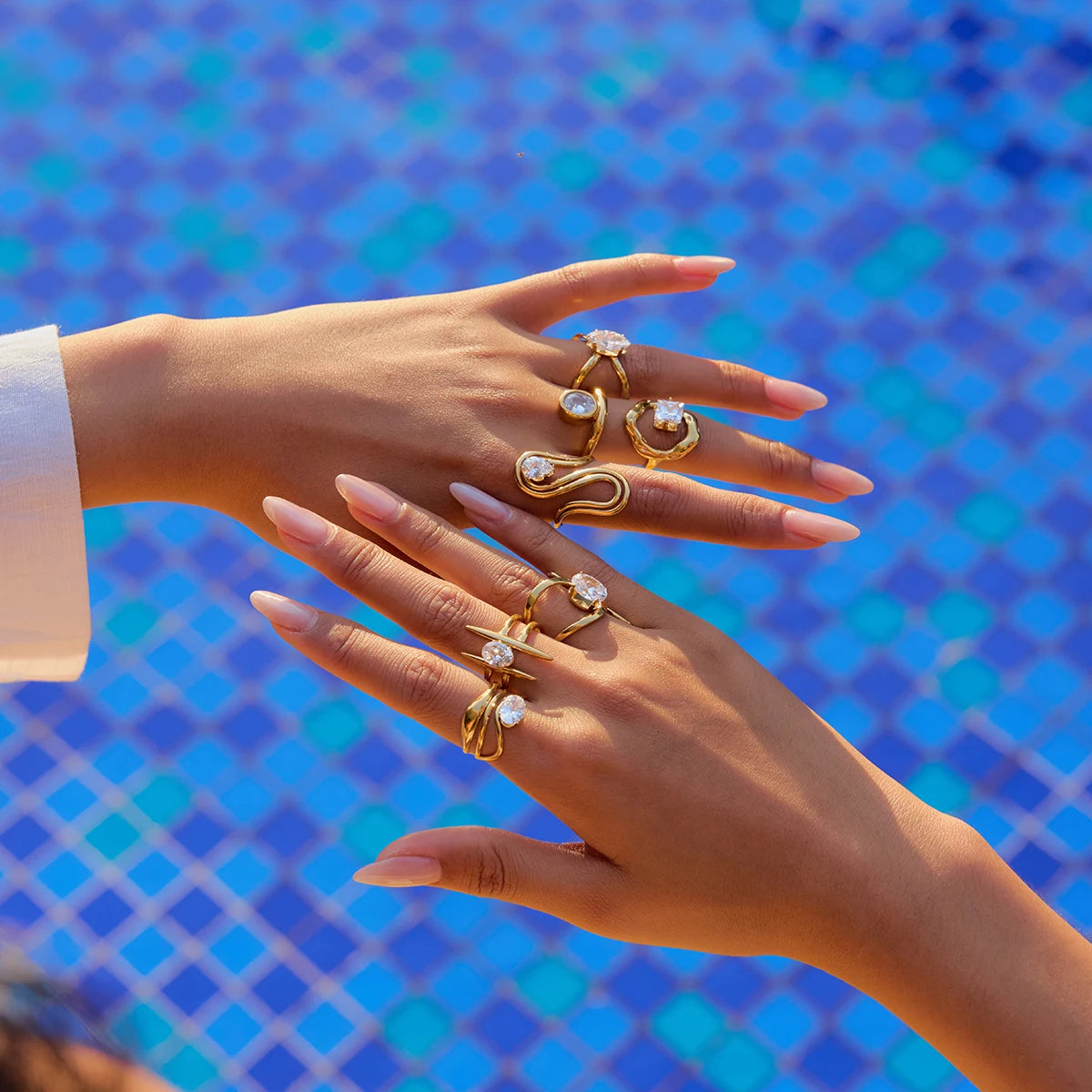 Bague zircon design épuré – Élégance discrète