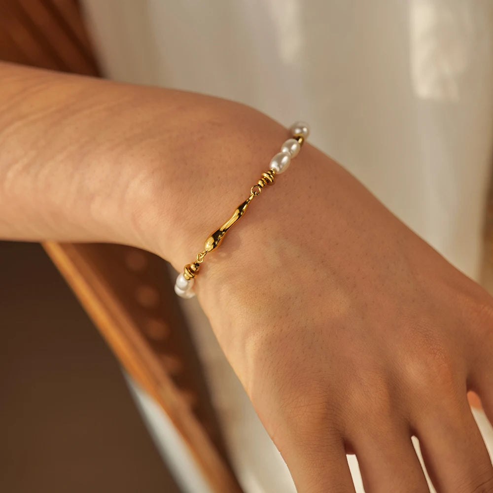 Bracelet goutte d’eau – Brillance estivale assurée