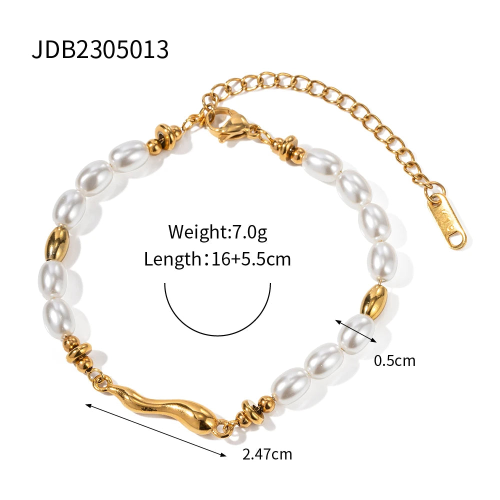 Bracelet goutte d’eau – Brillance estivale assurée