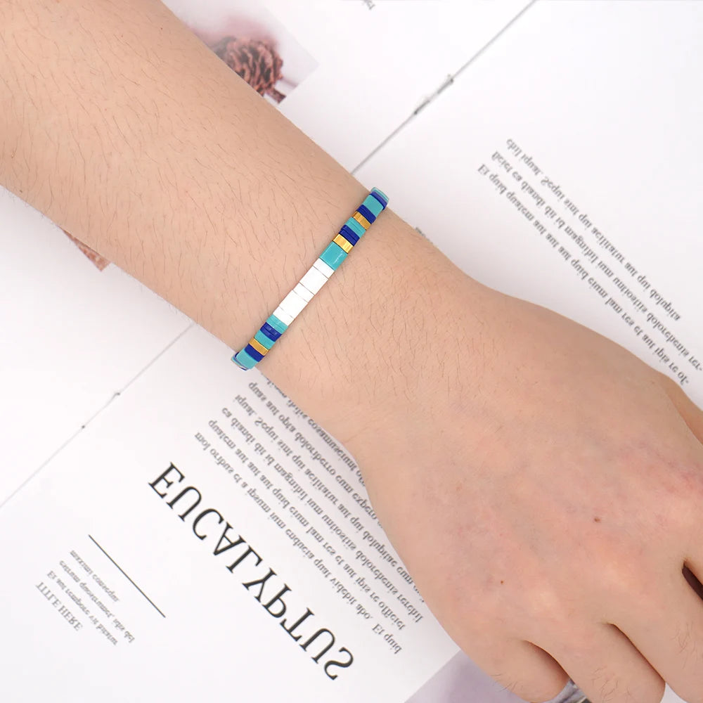 Bracelets Tila Go2boho en perles Miyuki – Style Bohème Coloré