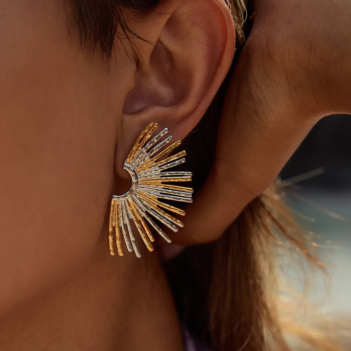Boucles d’oreilles fines