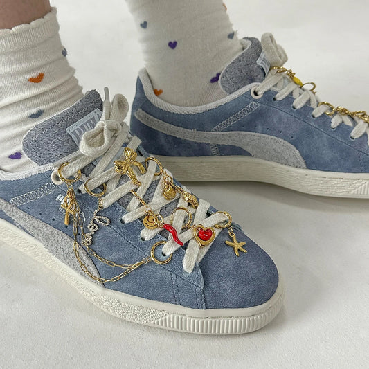 Double chaîne boucle chaussure – Accessoire fun & mode