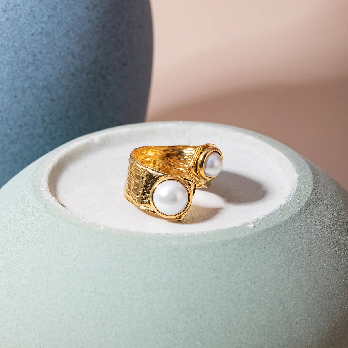 Bague ouverte design multi-style – Style modulable