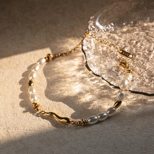Bracelet goutte d’eau – Brillance estivale assurée