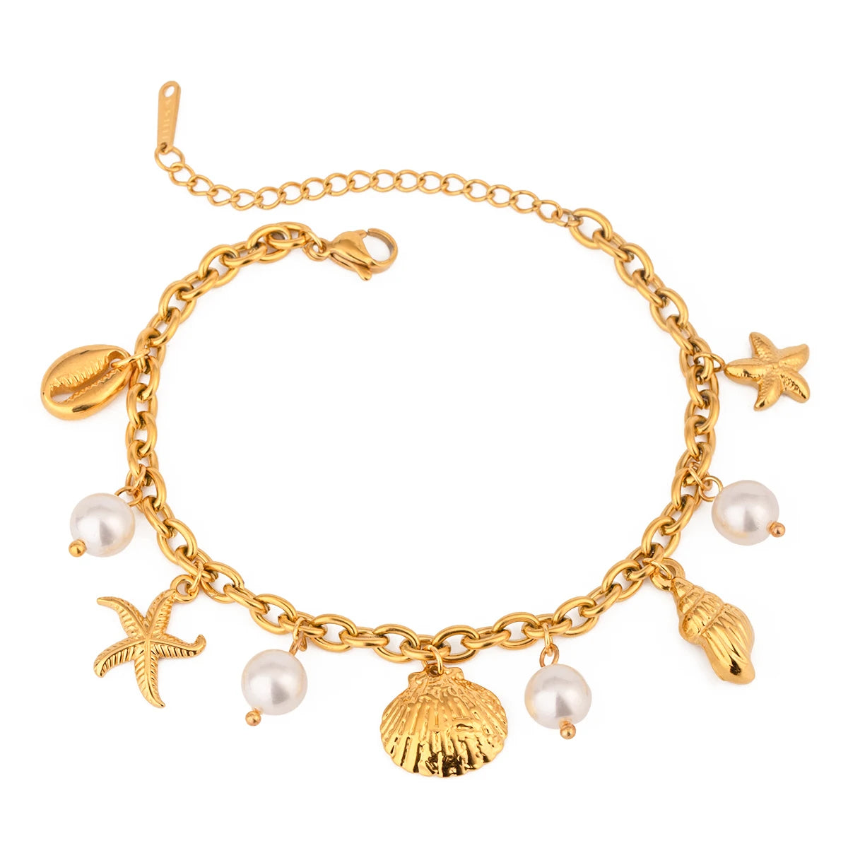 Bracelet multi-charms – Trésors de la mer