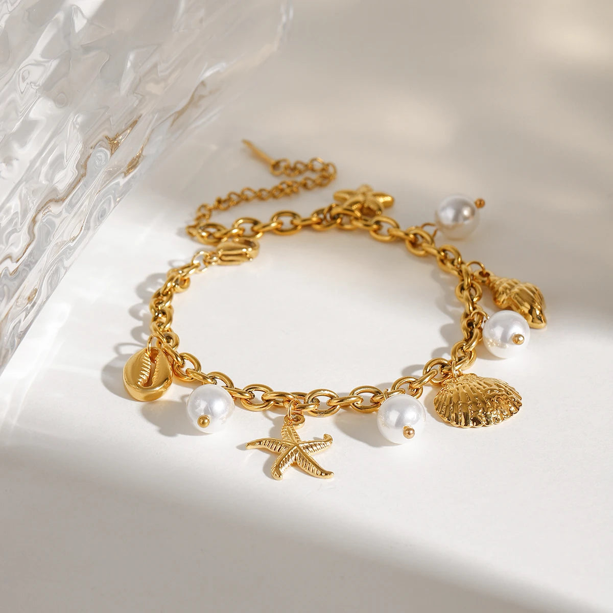 Bracelet multi-charms – Trésors de la mer