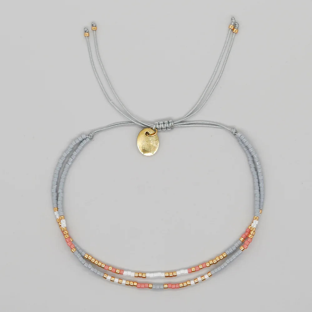 Bracelets Miyuki minimalistes
