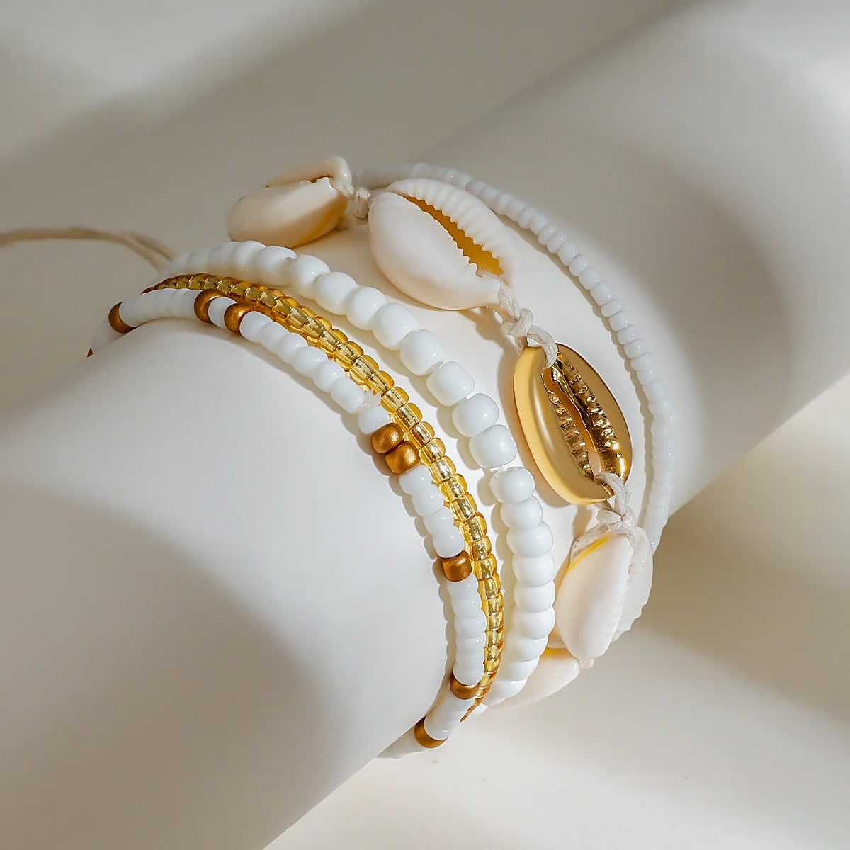 Ensemble d’anklets bohèmes – L’appel du sable chaud
