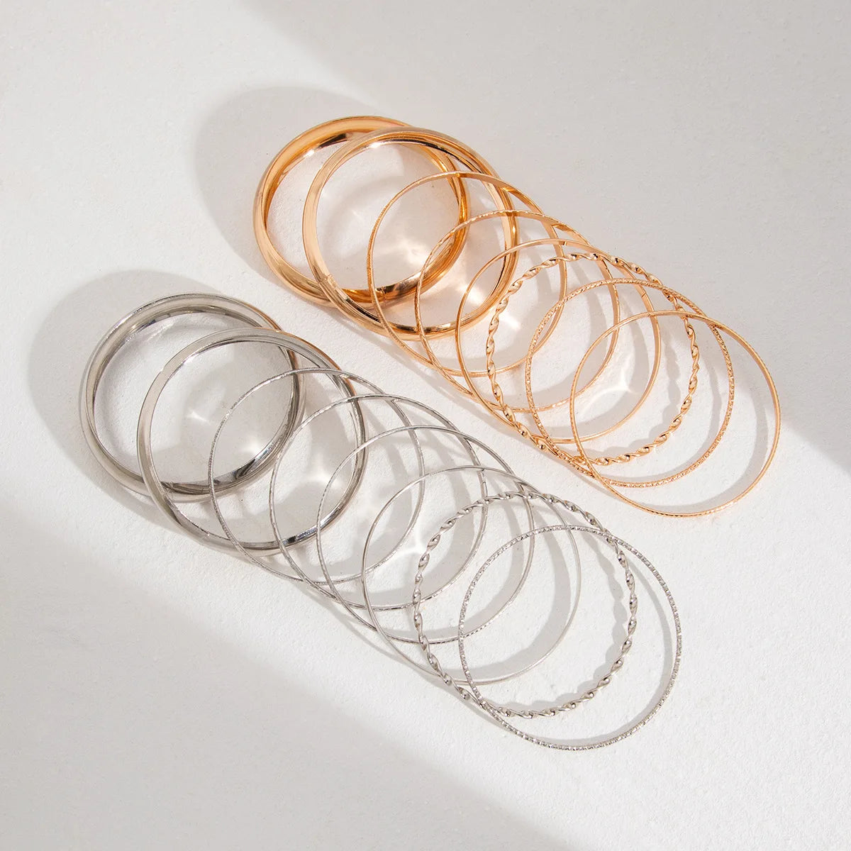 Set de bracelets acier inoxydable – Unisexe & audacieux
